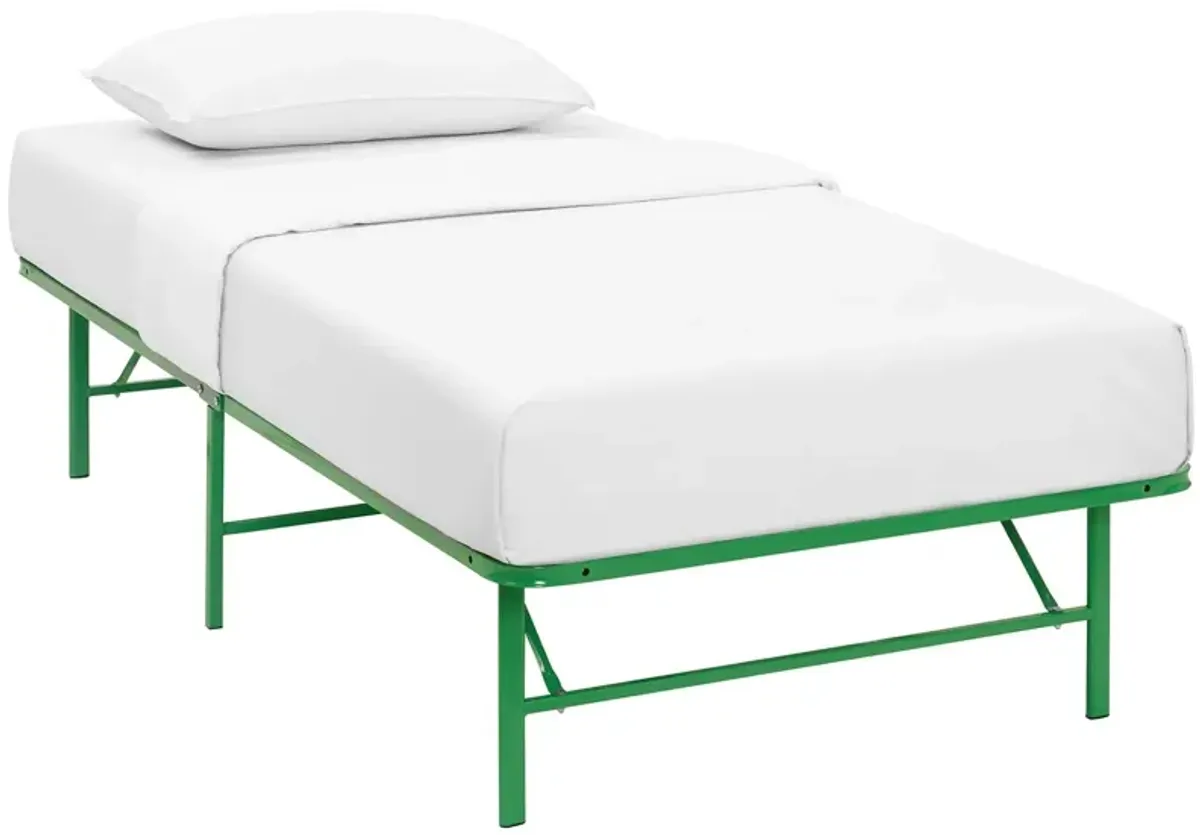 Horizon Stainless Steel Bed Frame by Modway Green / Queen