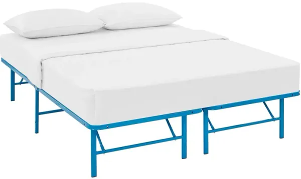 Horizon Stainless Steel Bed Frame by Modway Light Blue / Queen