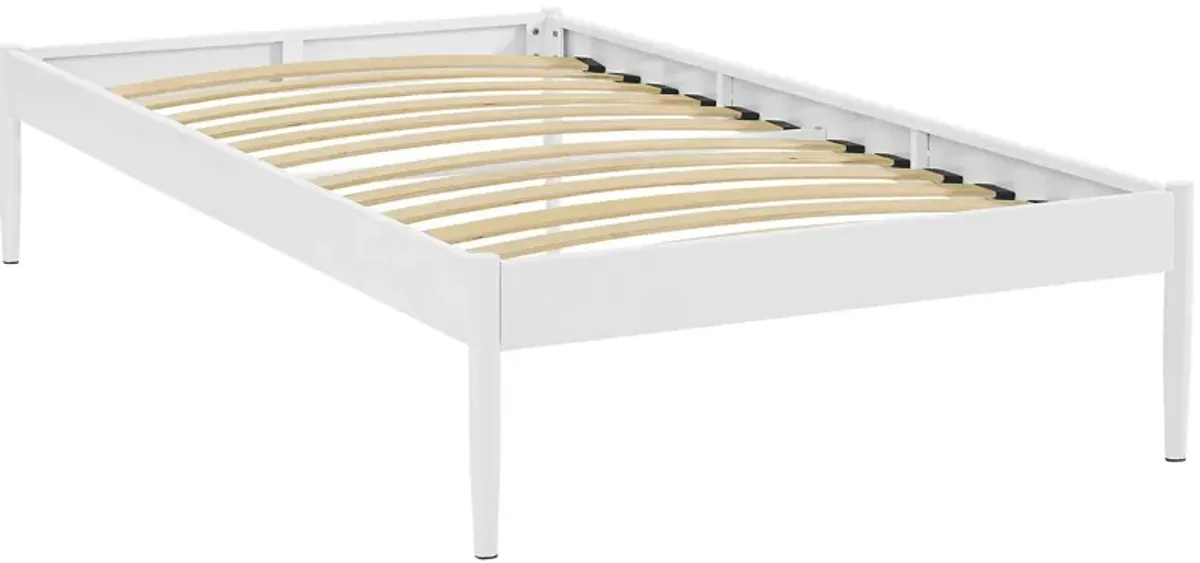 Elsie Bed Frame by Modway White / Twin