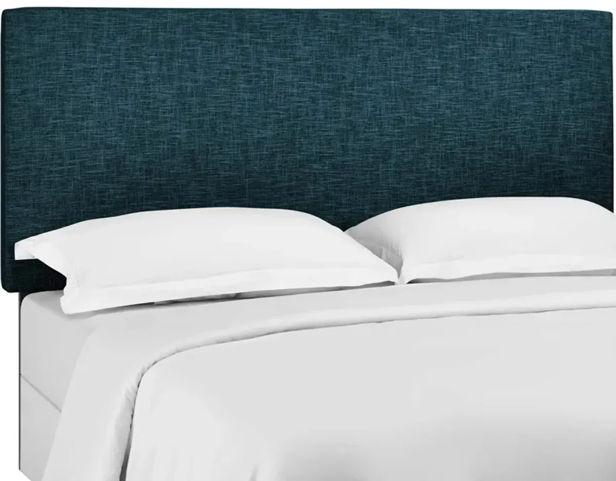 Taylor Upholstered Linen Fabric Headboard by Modway Beige / Full/Queen