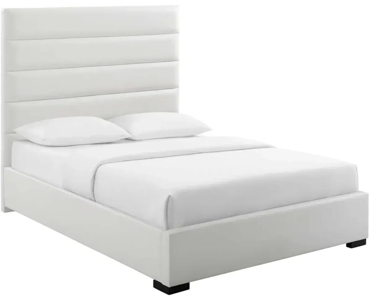 Genevieve Platform Bed by Modway King / Blue