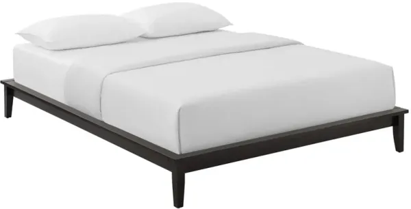 Lodge Wood Platform Bed Frame by Modway Cappuccino / Queen