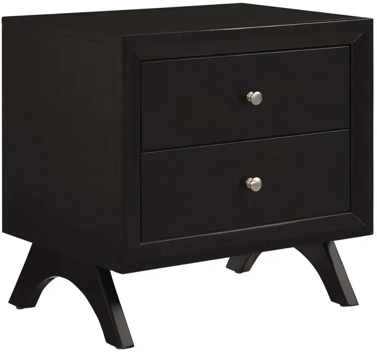 Providence Nightstand or End Table by Modway Cappuccino