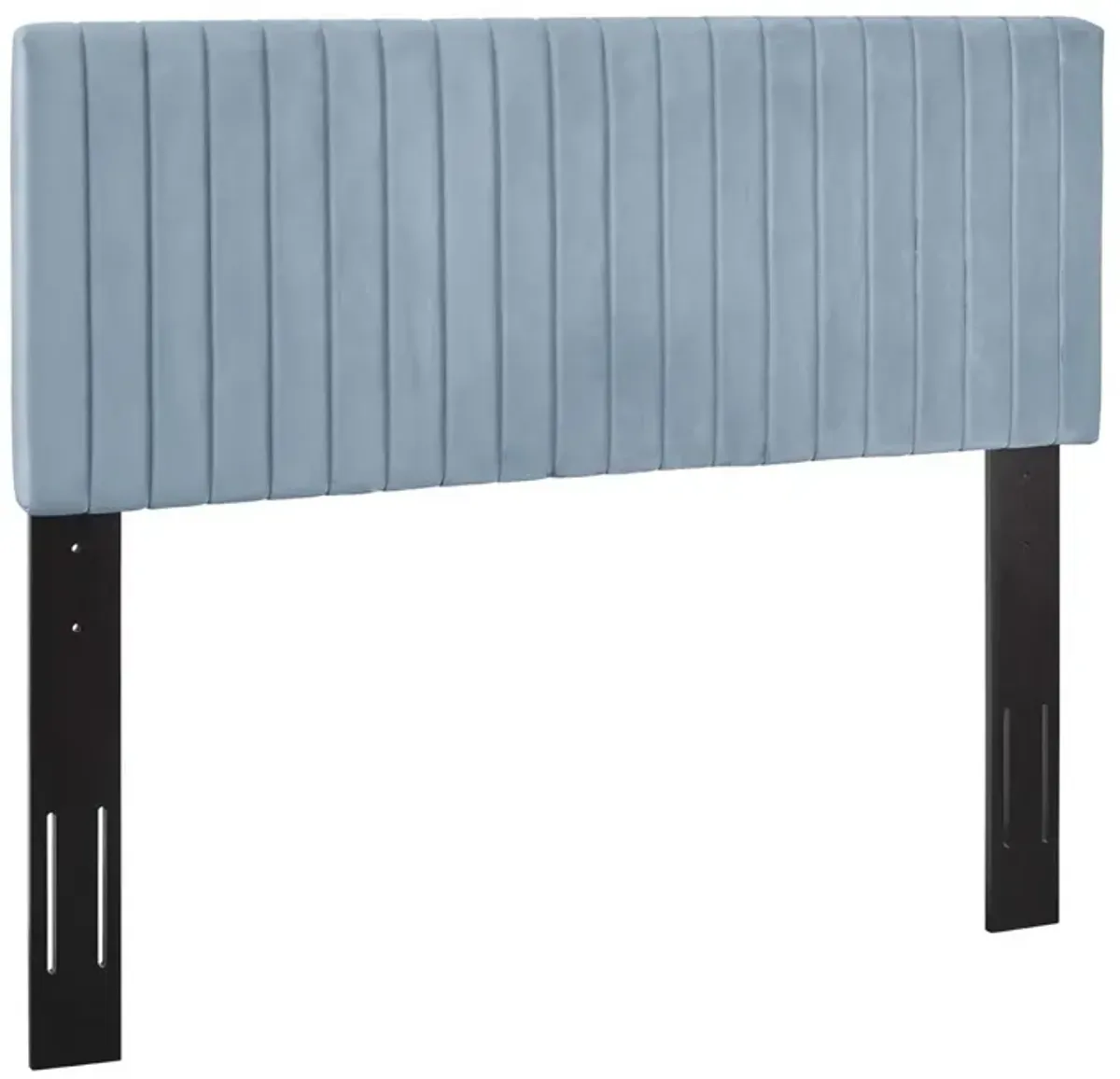 Keira Performance Velvet Headboard by Modway Twin / Ivory