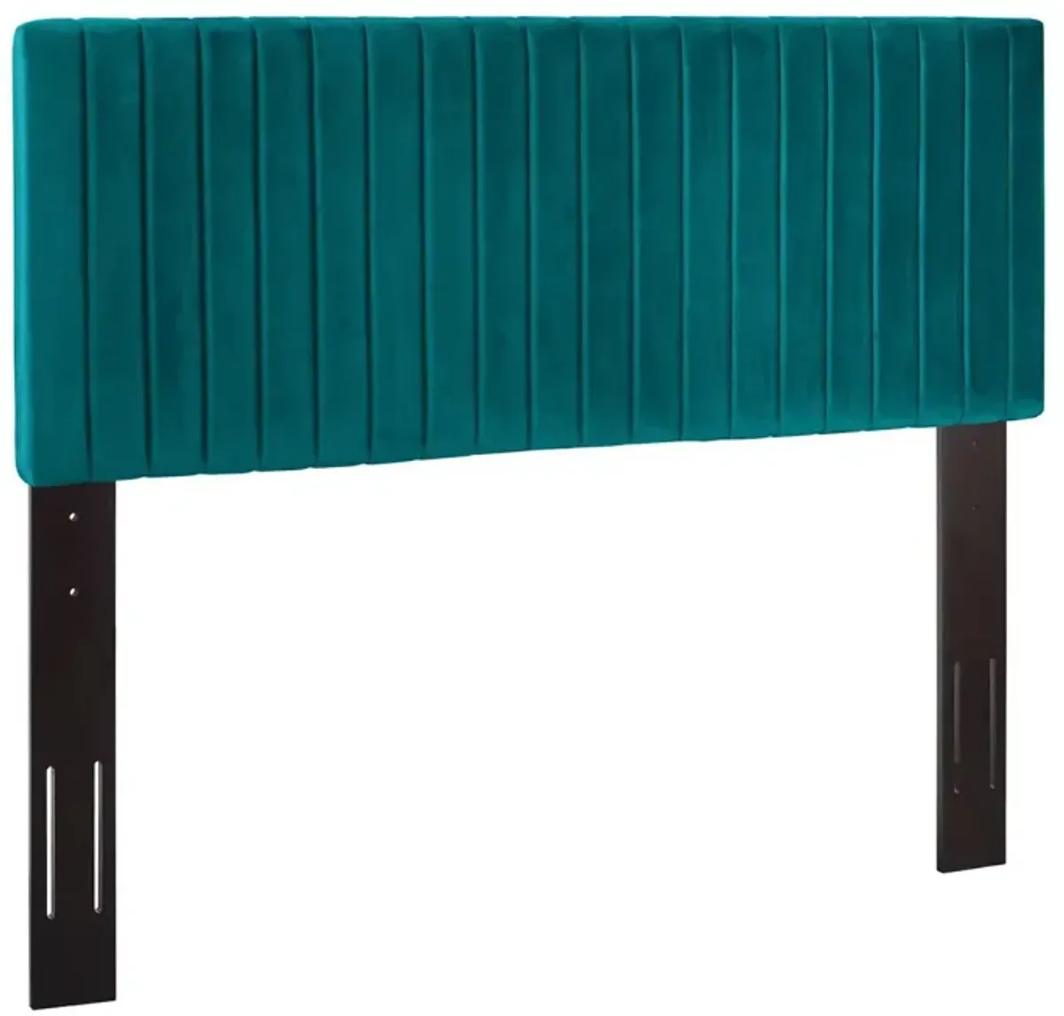 Keira Performance Velvet Headboard by Modway Full/Queen / Teal
