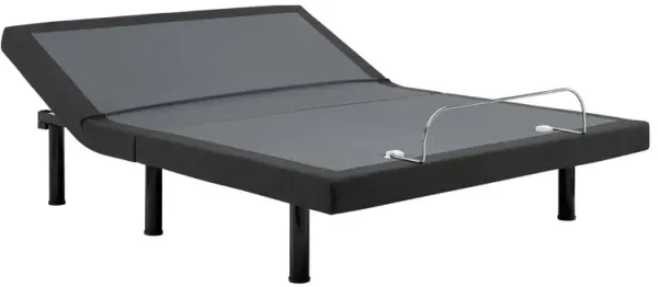 Transform Adjustable Wireless Remote Bed Base by Modway Gray / Queen