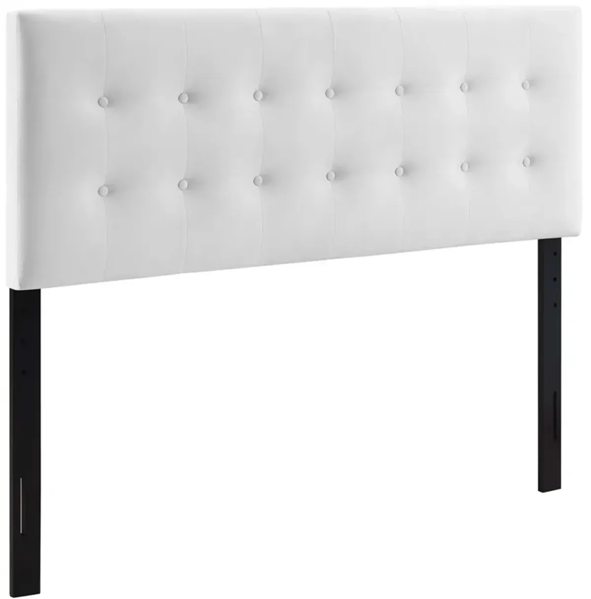 Emily Biscuit Tufted Performance Velvet Headboard by Modway Twin / Navy