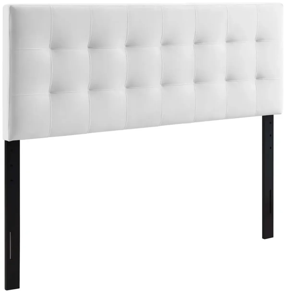 Lily Biscuit Tufted Performance Velvet Headboard by Modway Queen / Gray
