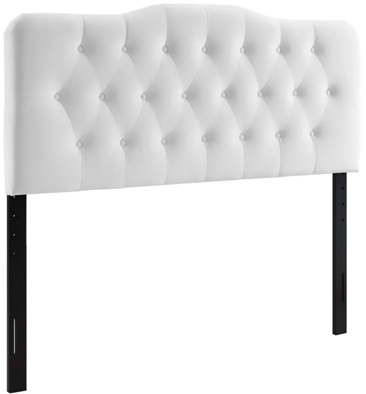 Annabel Diamond Tufted Performance Velvet Headboard by Modway King / Pink