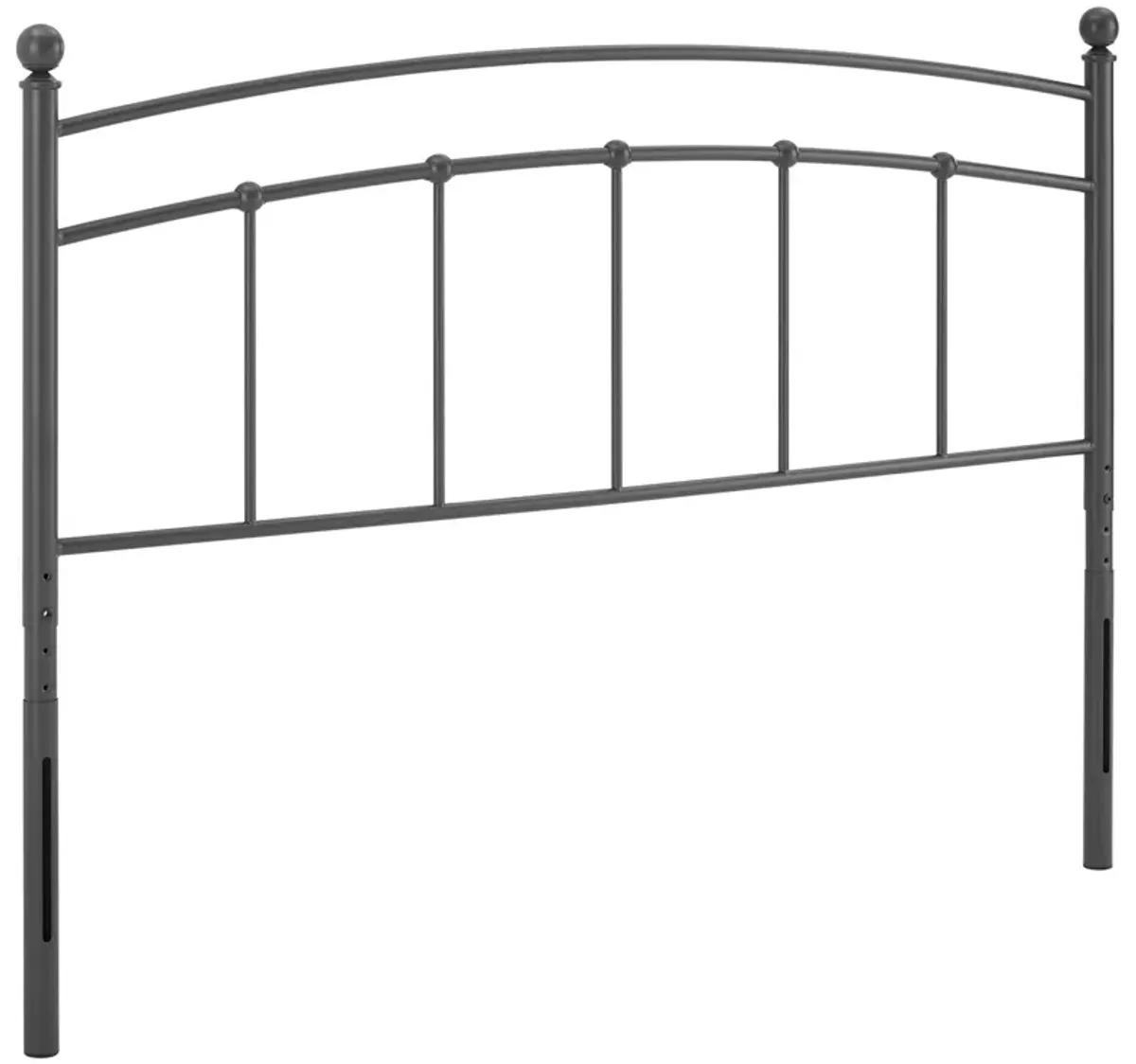 Abigail Metal Headboard by Modway Twin / Gray