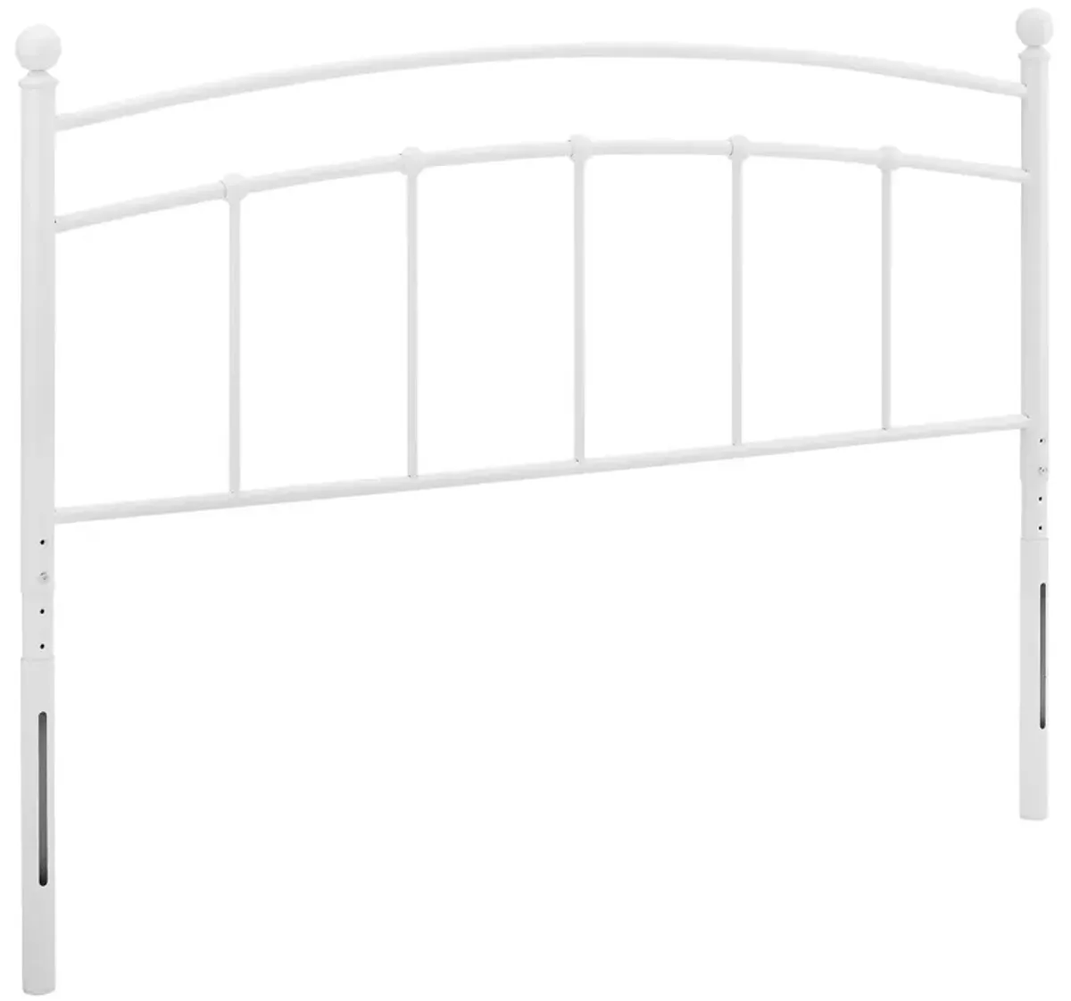 Abigail Metal Headboard by Modway Full / White