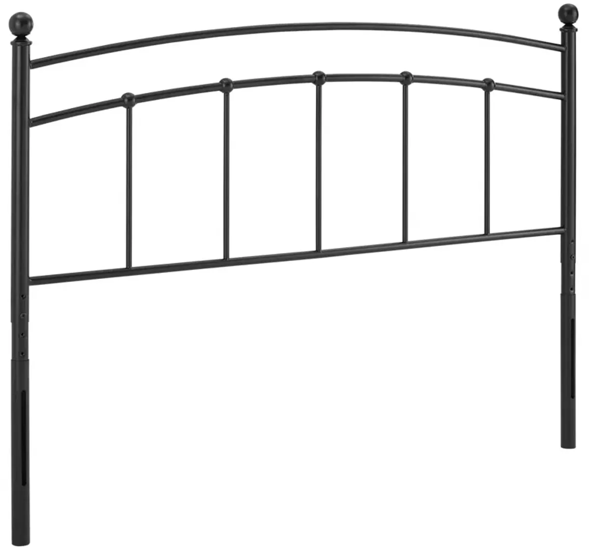Abigail Metal Headboard by Modway Queen / Black