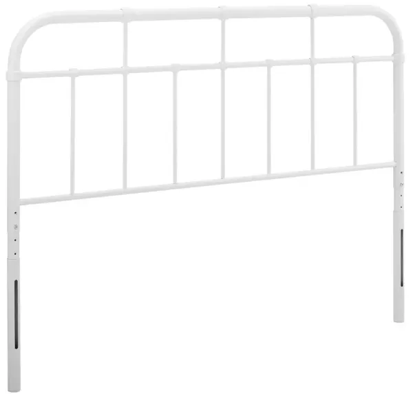 Alessia Metal Headboard by Modway Queen / White