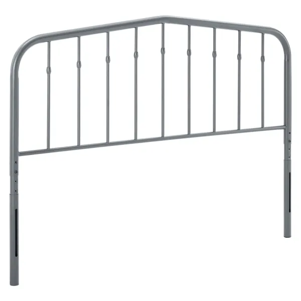 Lennon Metal Headboard by Modway Full / Gray
