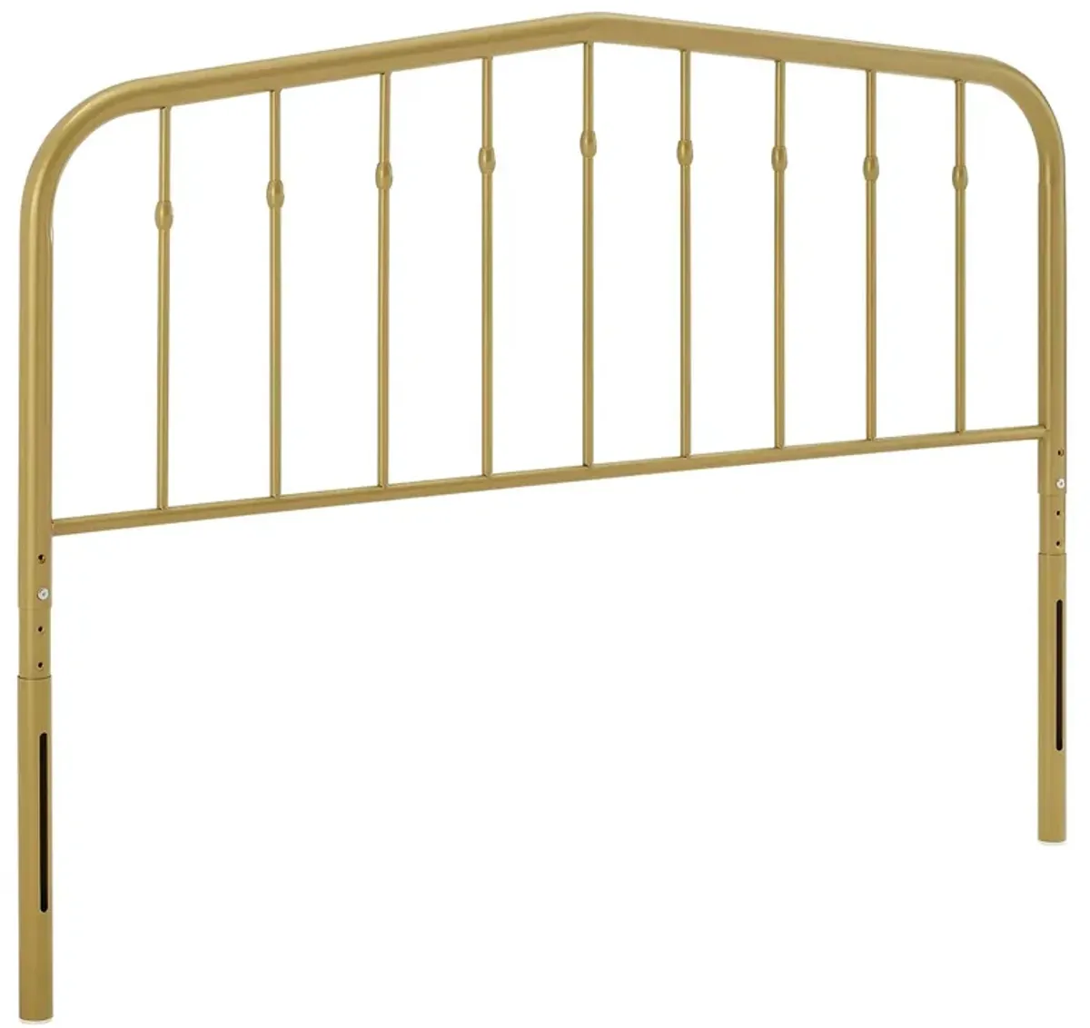 Lennon Metal Headboard by Modway Queen / Gold