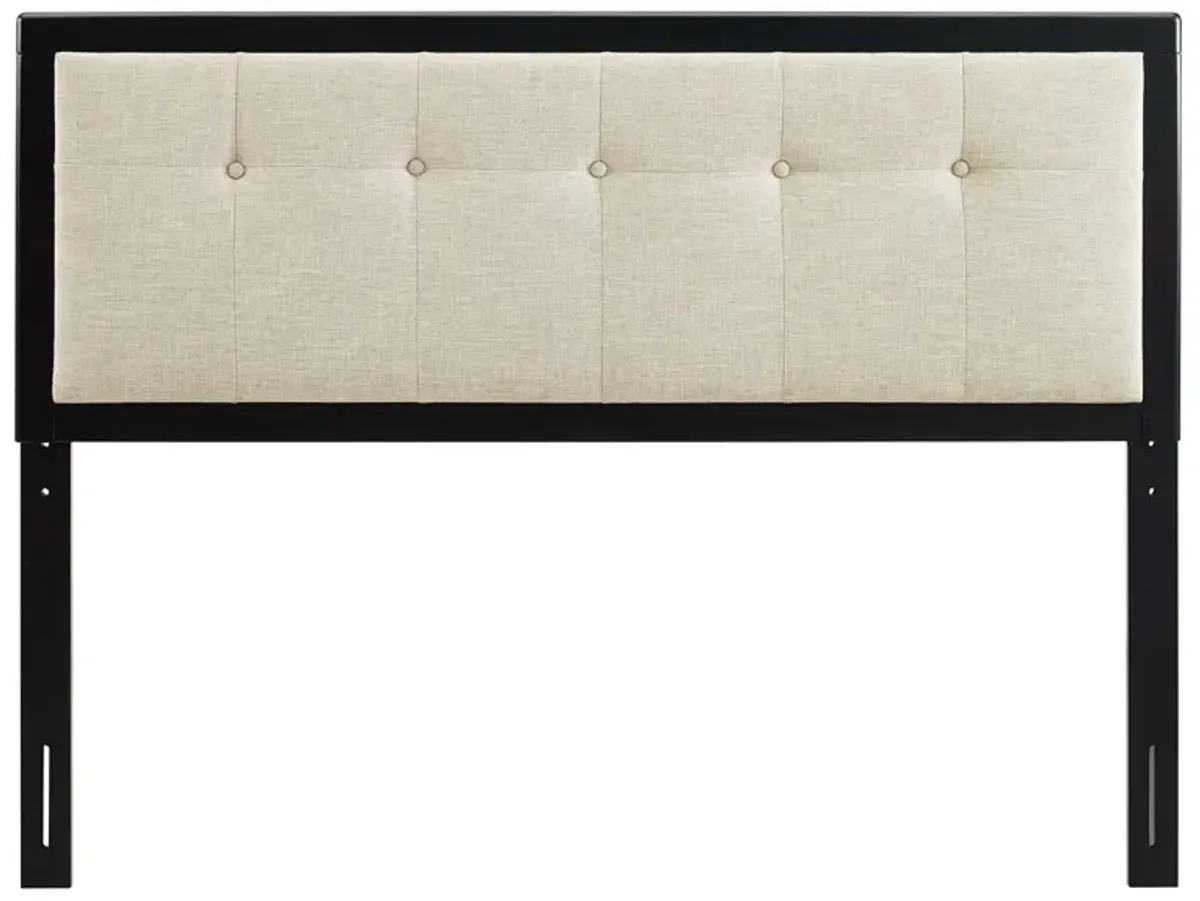 Draper Tufted Fabric and Wood Headboard by Modway