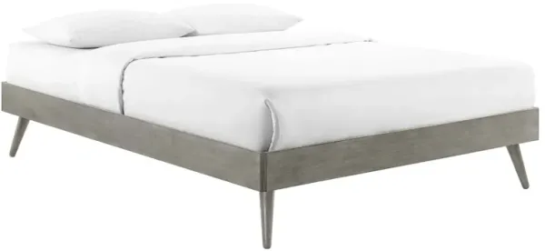 Margo Wood Platform Bed Frame by Modway King / Gray