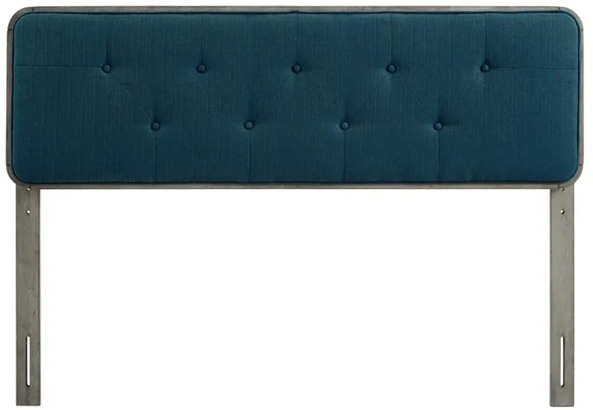 Collins Tufted Fabric and Wood Headboard by Modway