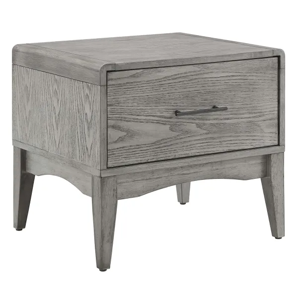 Georgia Wood 	Nightstand by Modway Gray