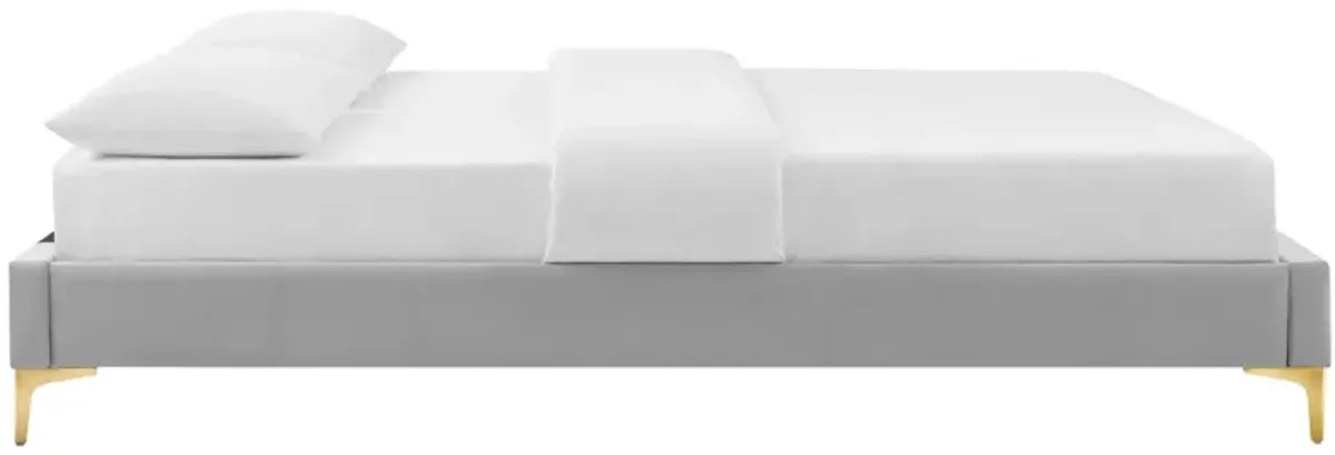 Sutton Performance Velvet Bed Frame by Modway