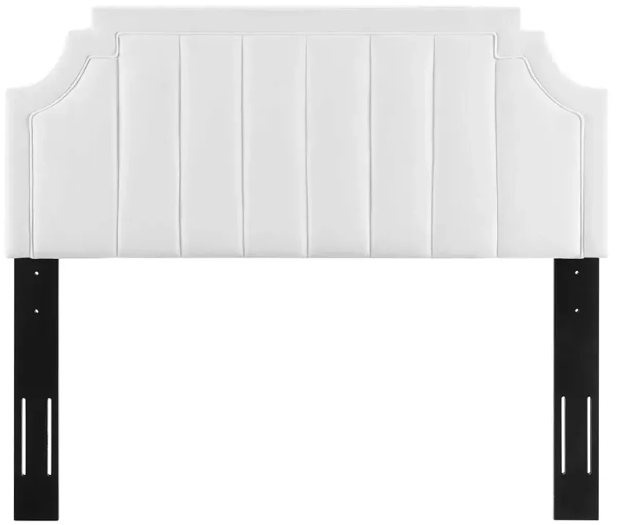 Alyona Channel Tufted Performance Velvet Headboard by Modway