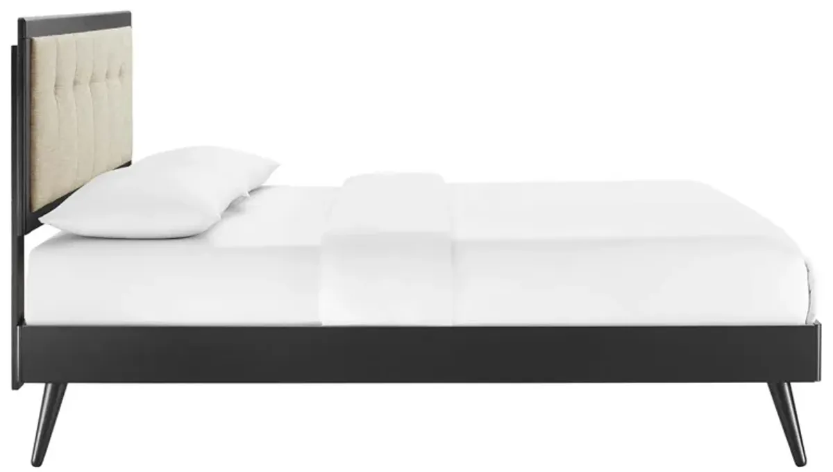 Willow Wood Platform Bed With Splayed Legs by Modway