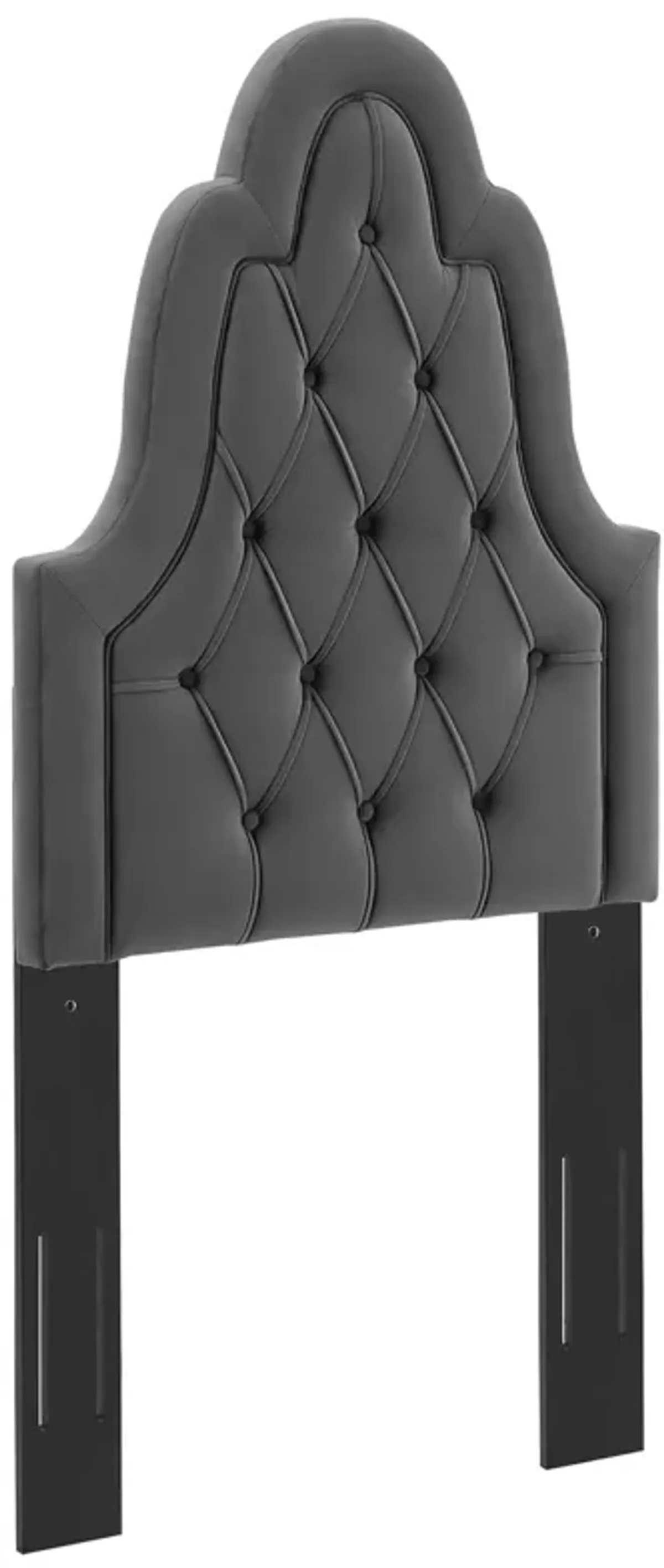 Augustine Tufted Performance Velvet Headboard by Modway Twin / Navy
