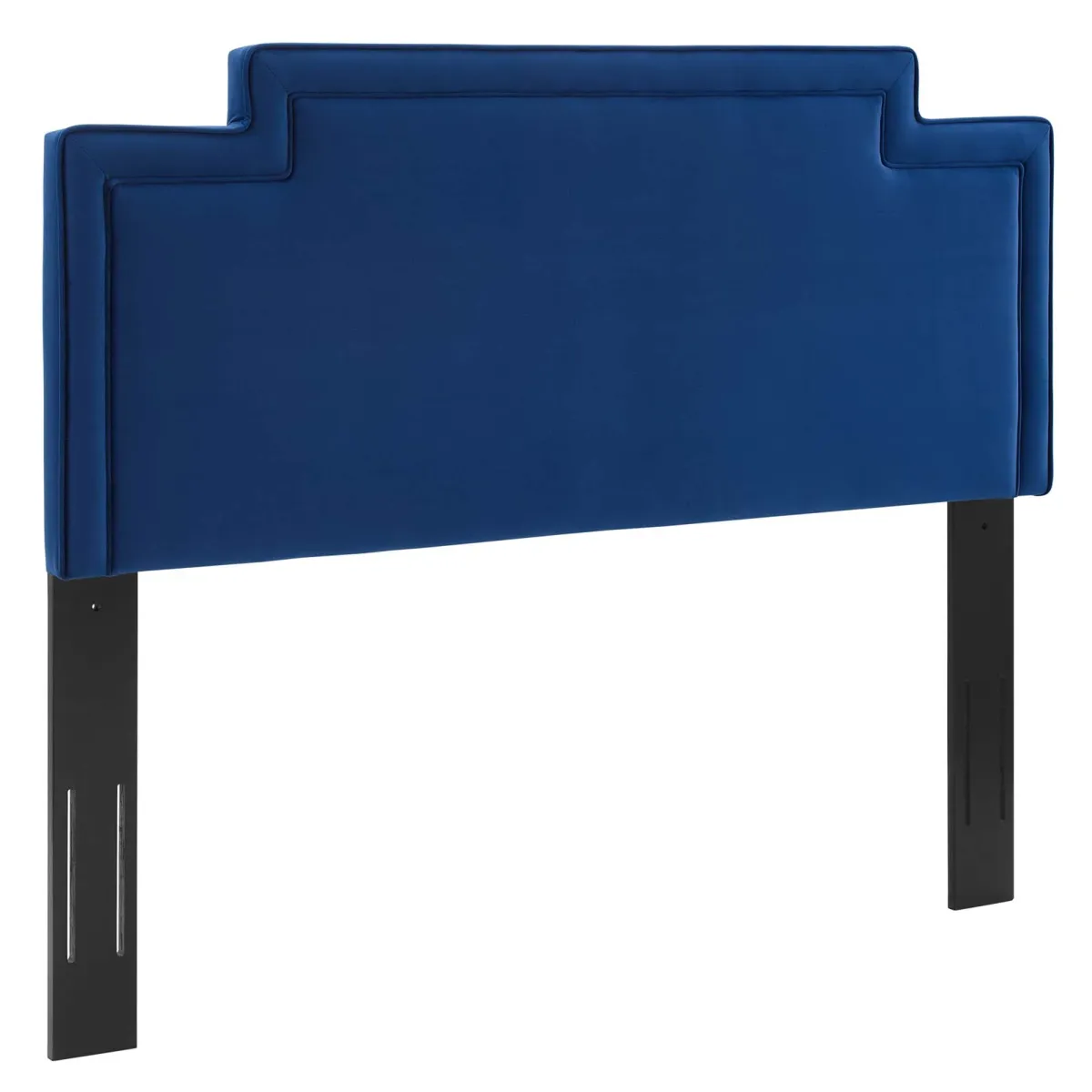 Transfix Performance Velvet Headboard by Modway Navy / King/CA King