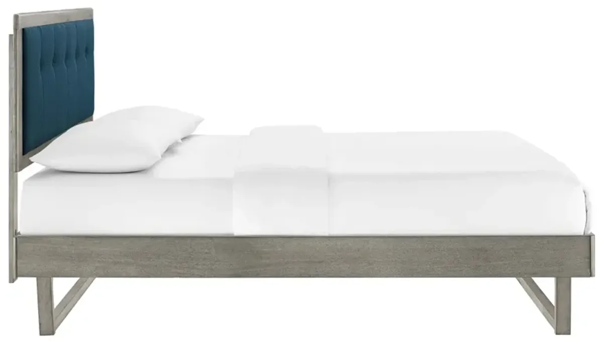 Willow Wood Platform Bed With Angular Frame by Modway