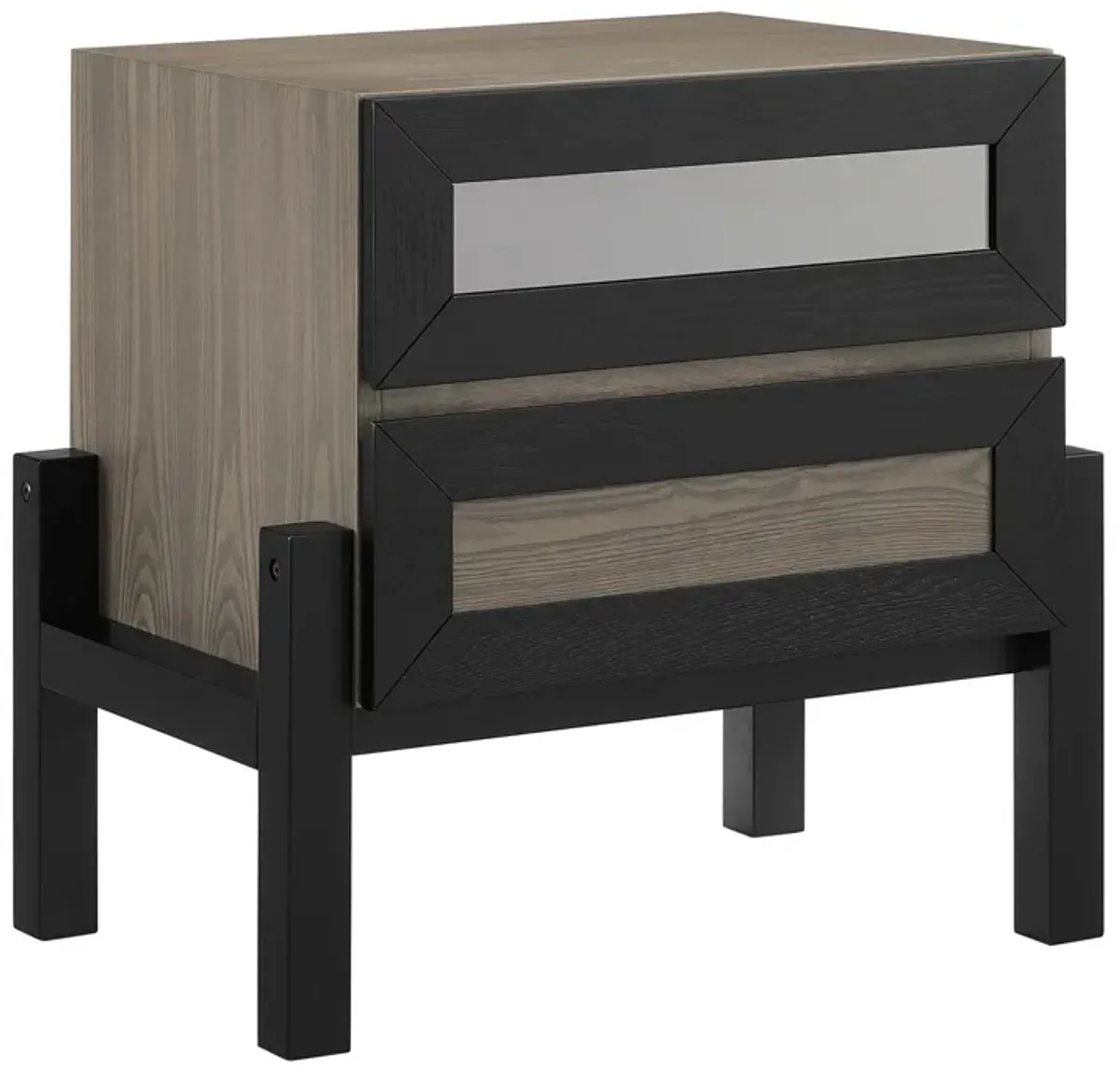 Merritt Nightstand by Modway Oak