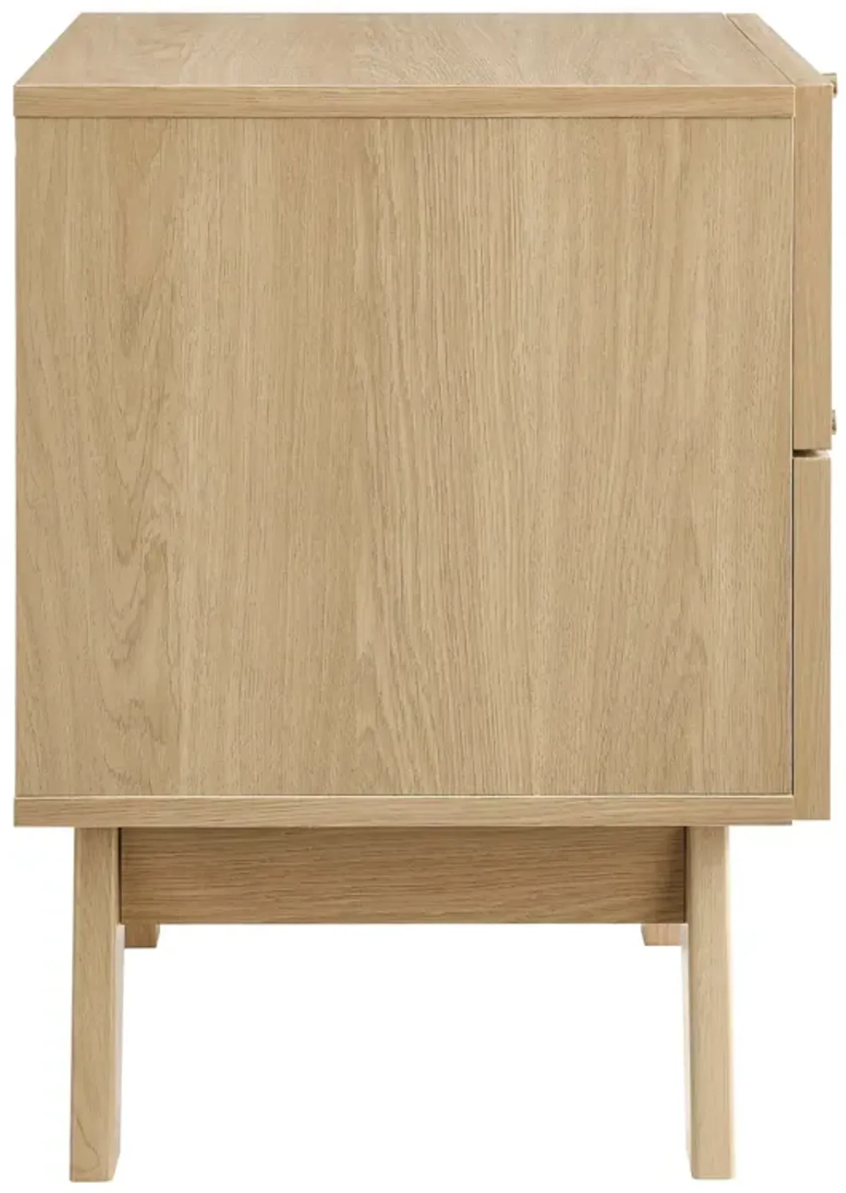 Soma 2-Drawer Nightstand by Modway Oak