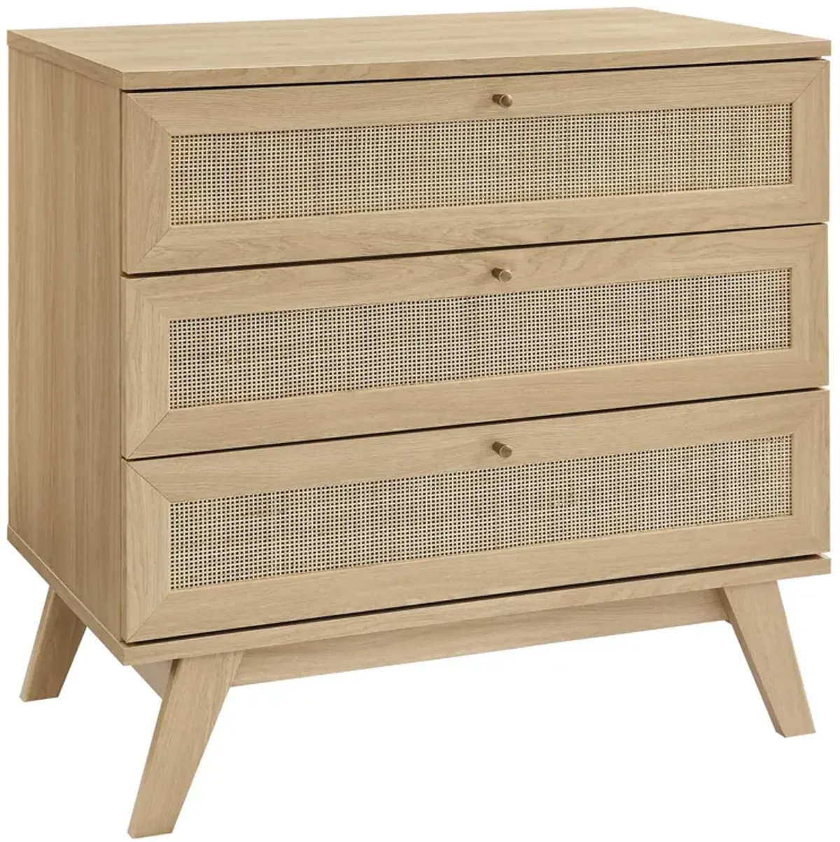 Soma 3-Drawer Dresser by Modway Oak