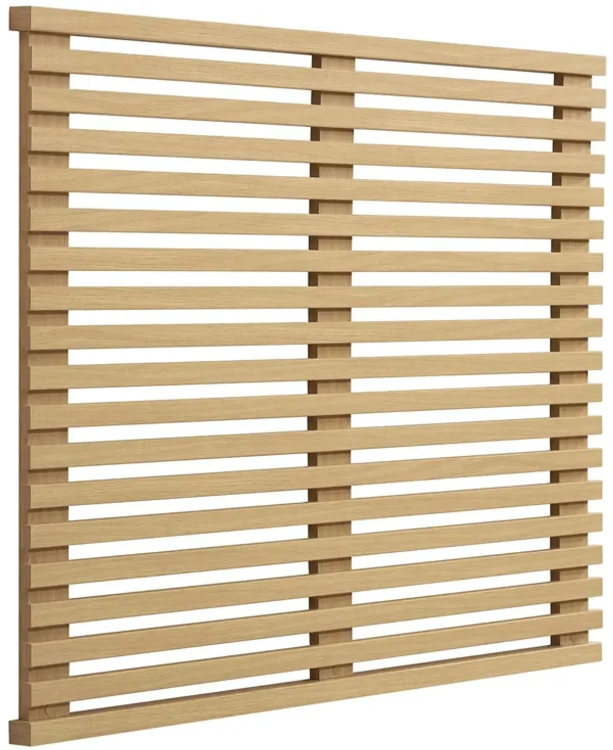 Render Wall Mount Headboard by Modway Twin / Oak