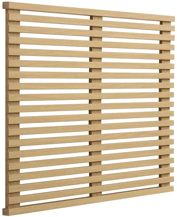 Render Wall Mount Headboard by Modway Twin / Oak