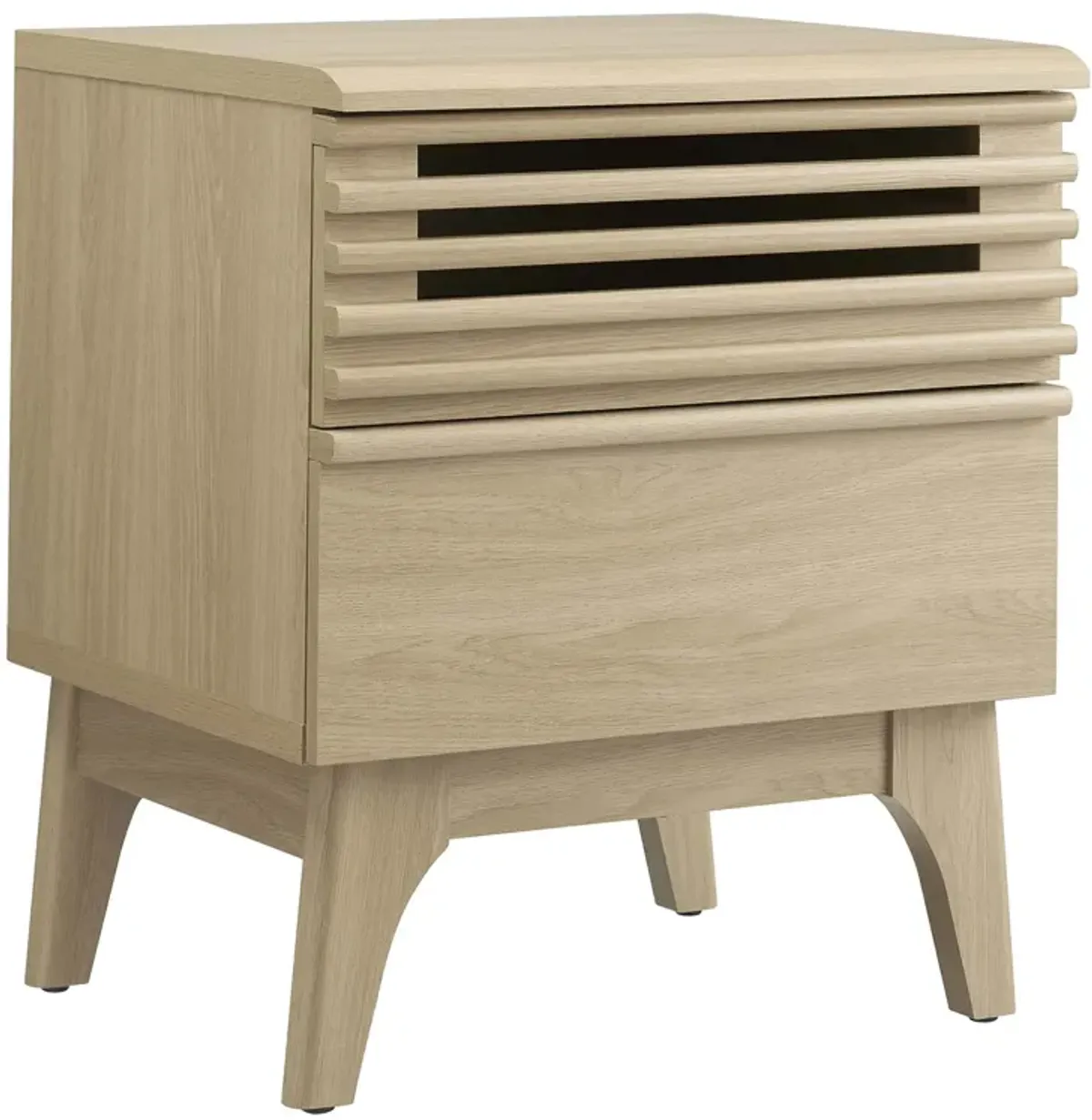 Render Nightstand by Modway Oak