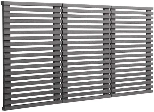 Render Wall Mount Headboard by Modway Charcoal / Queen