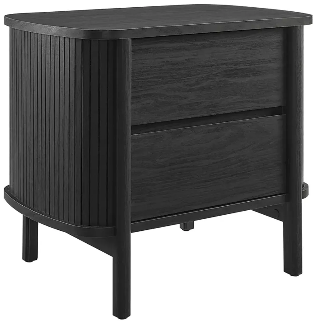 Cadence 2-Drawer Nightstand Walnut