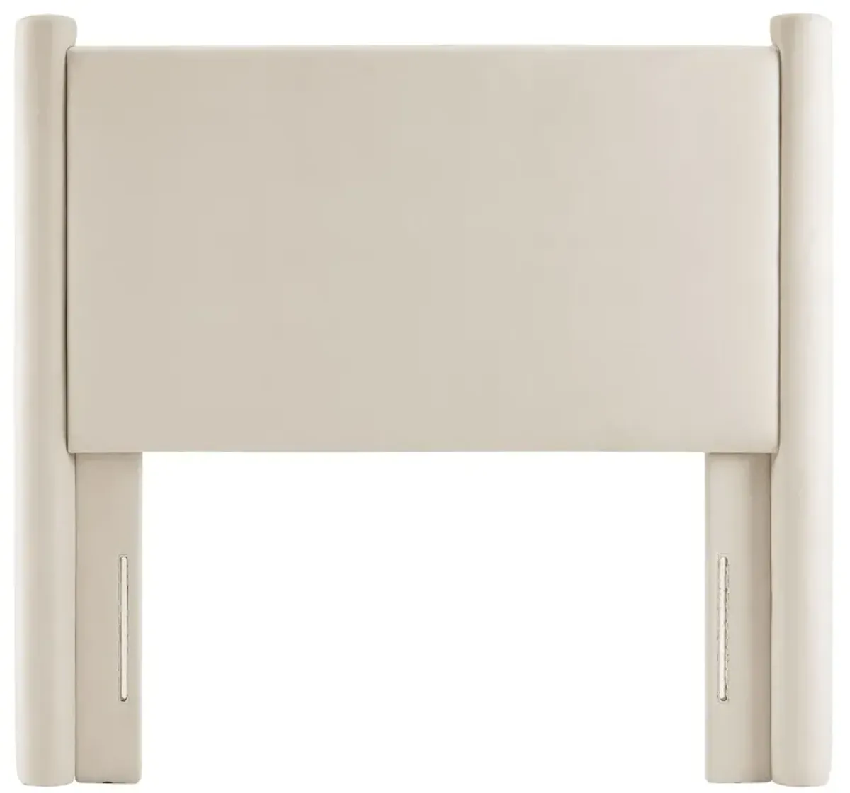 Rael Performance Velvet Headboard by Modway Alabaster / Twin