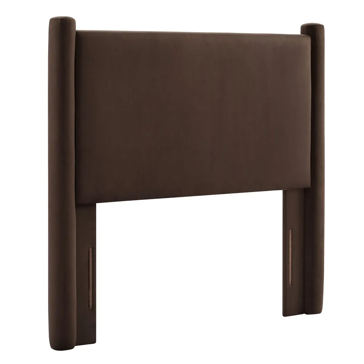 Rael Performance Velvet Headboard by Modway Chocolate Brown / Twin