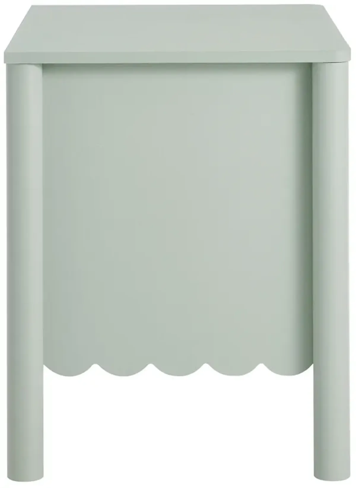 Emmeline Scalloped 2-Drawer Nightstand by Modway