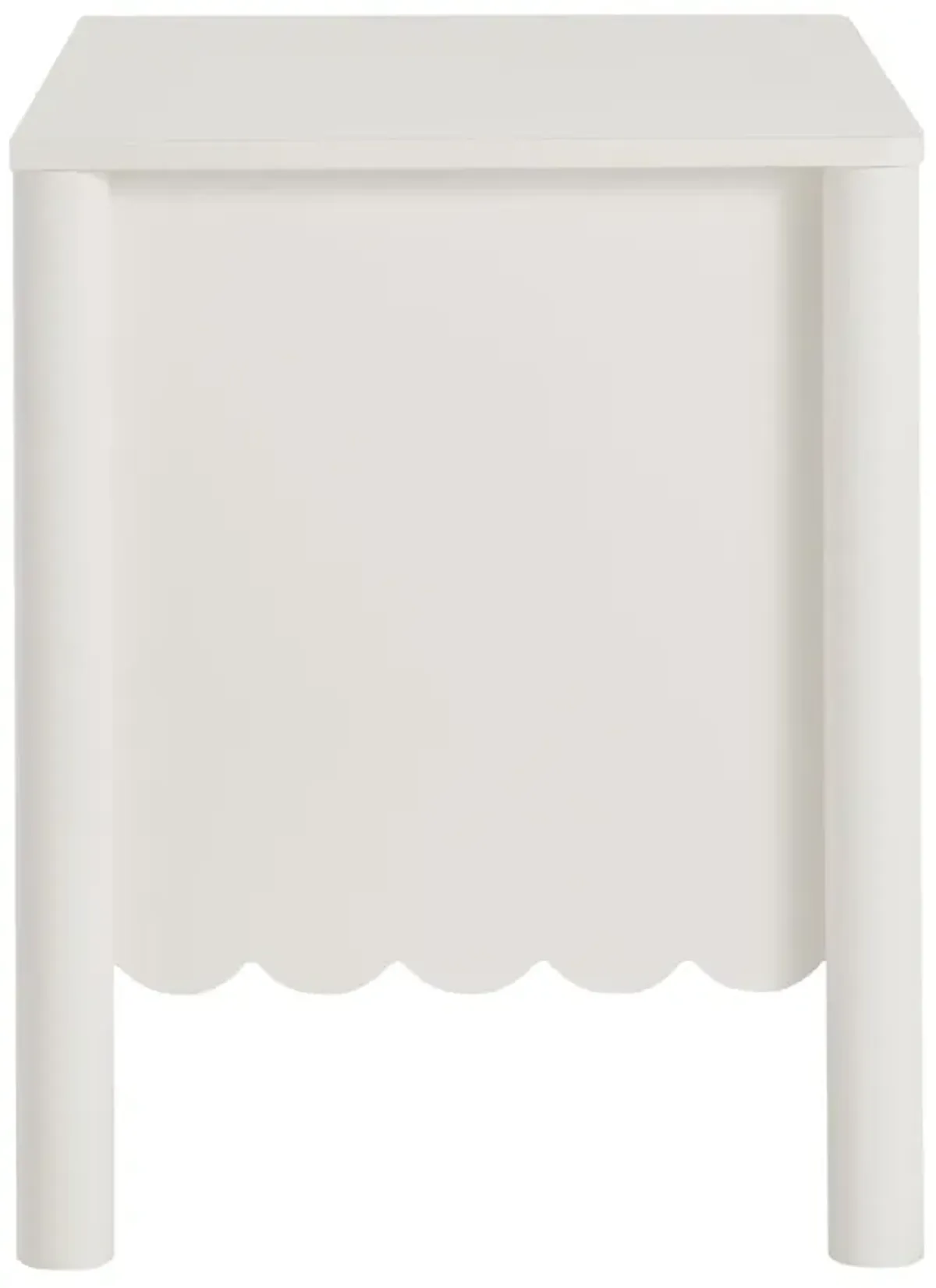 Emmeline Scalloped 2-Drawer Nightstand by Modway