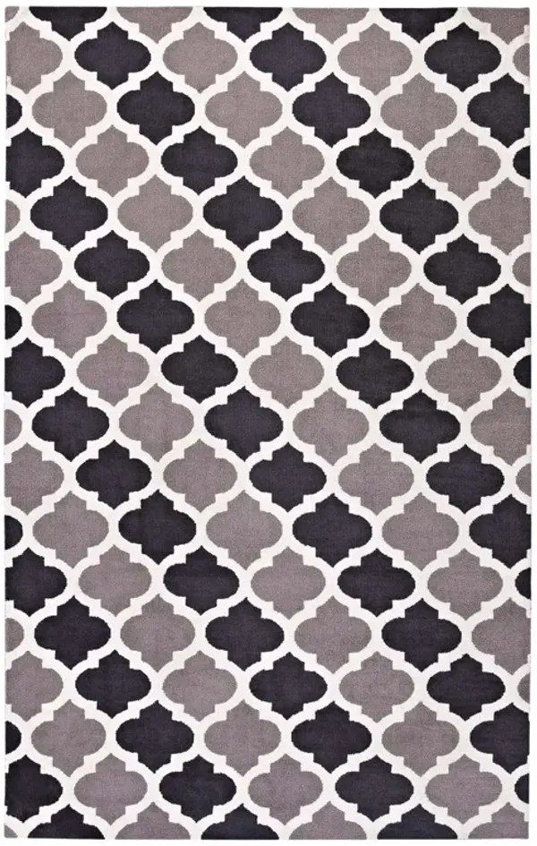 Lida Moroccan Trellis Area Rug by Modway