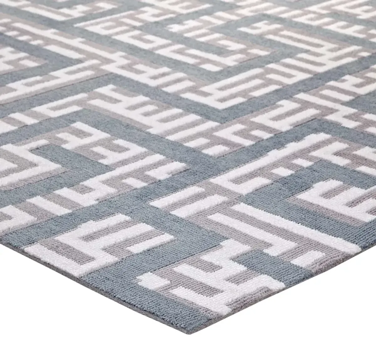 Nahia Geometric Maze Area Rug by Modway