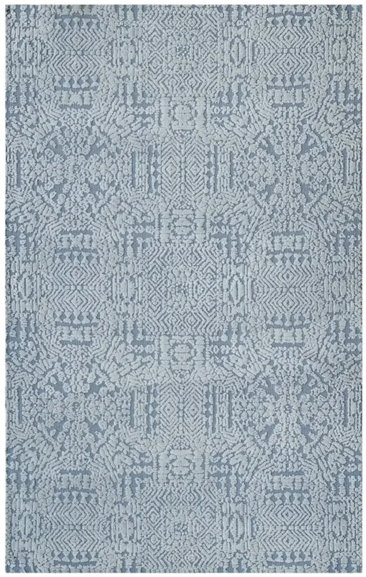 Javiera Contemporary Moroccan Area Rug by Modway Ivory and Cameo Rose / 5x8