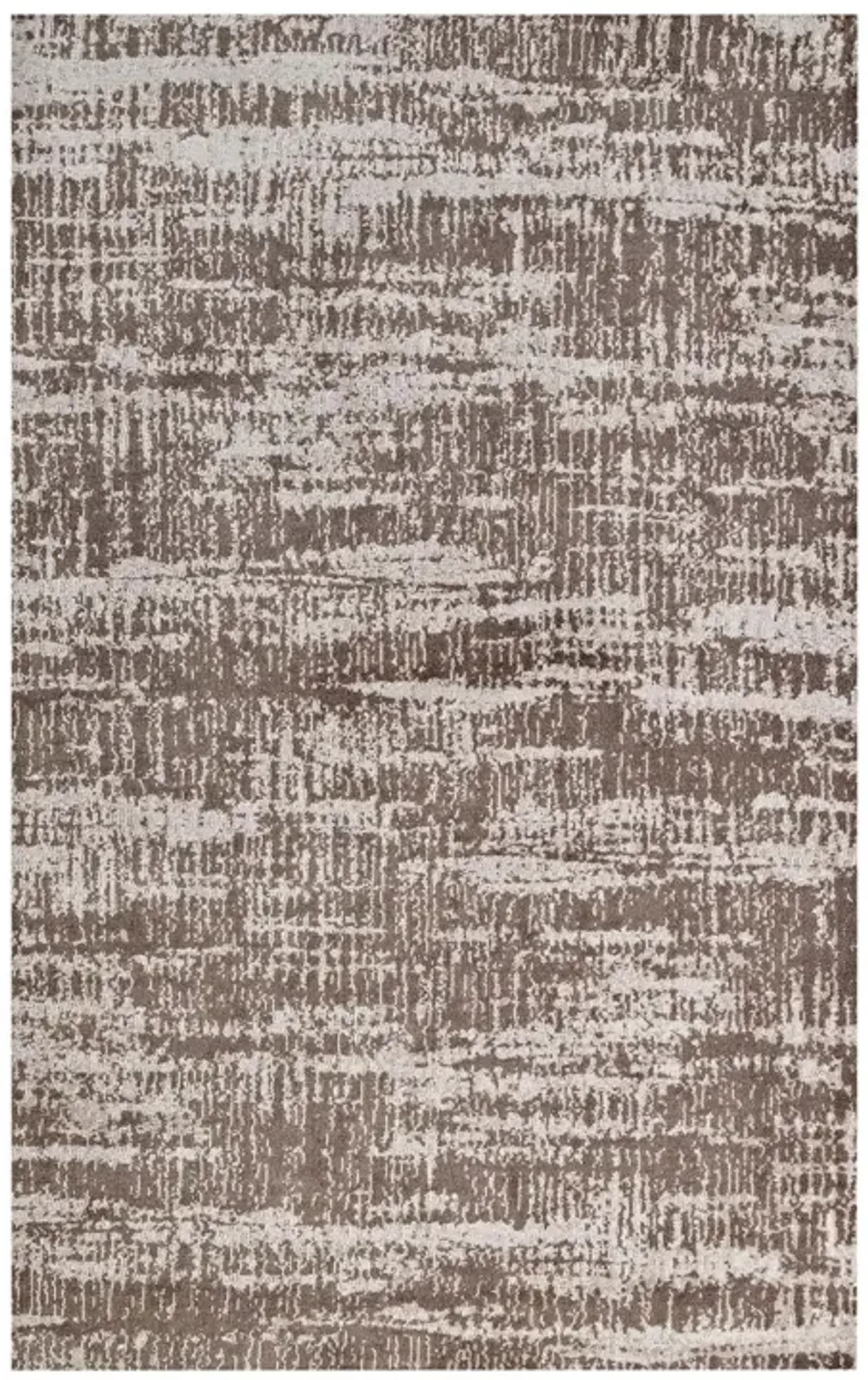 Darja Distressed Rustic Modern Area Rug by Modway Light and Dark Tan / 8x10