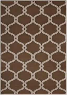 Dark Tan and Beige color