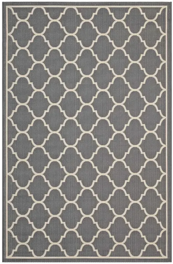 Avena Moroccan Quatrefoil Trellis Indoor and Outdoor Area Rug by Modway