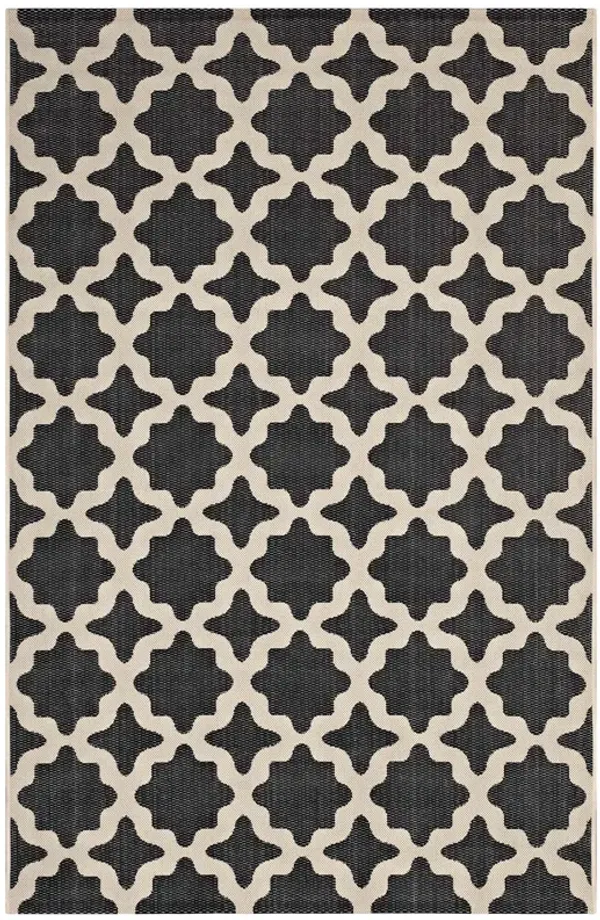 Cerelia Moroccan Trellis Indoor and Outdoor Area Rug by Modway