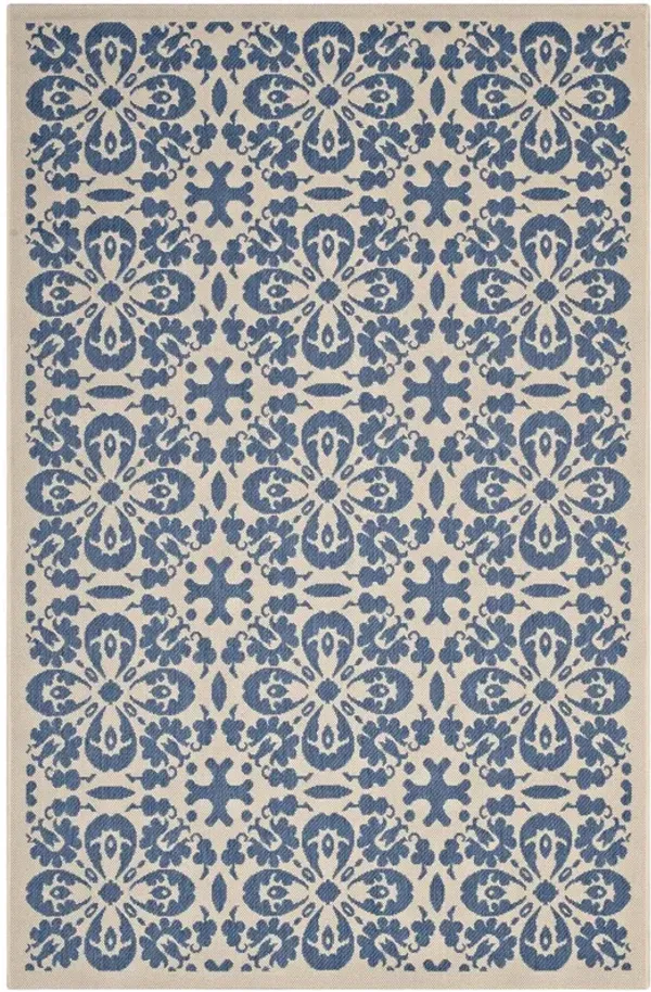 Ariana Vintage Floral Trellis Indoor and Outdoor Area Rug by Modway