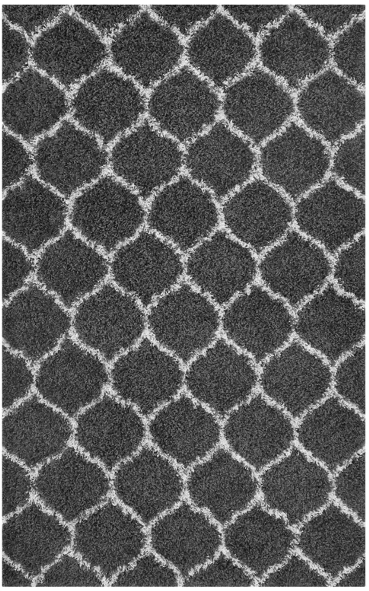 Solvea Moroccan Trellis Shag Area Rug by Modway